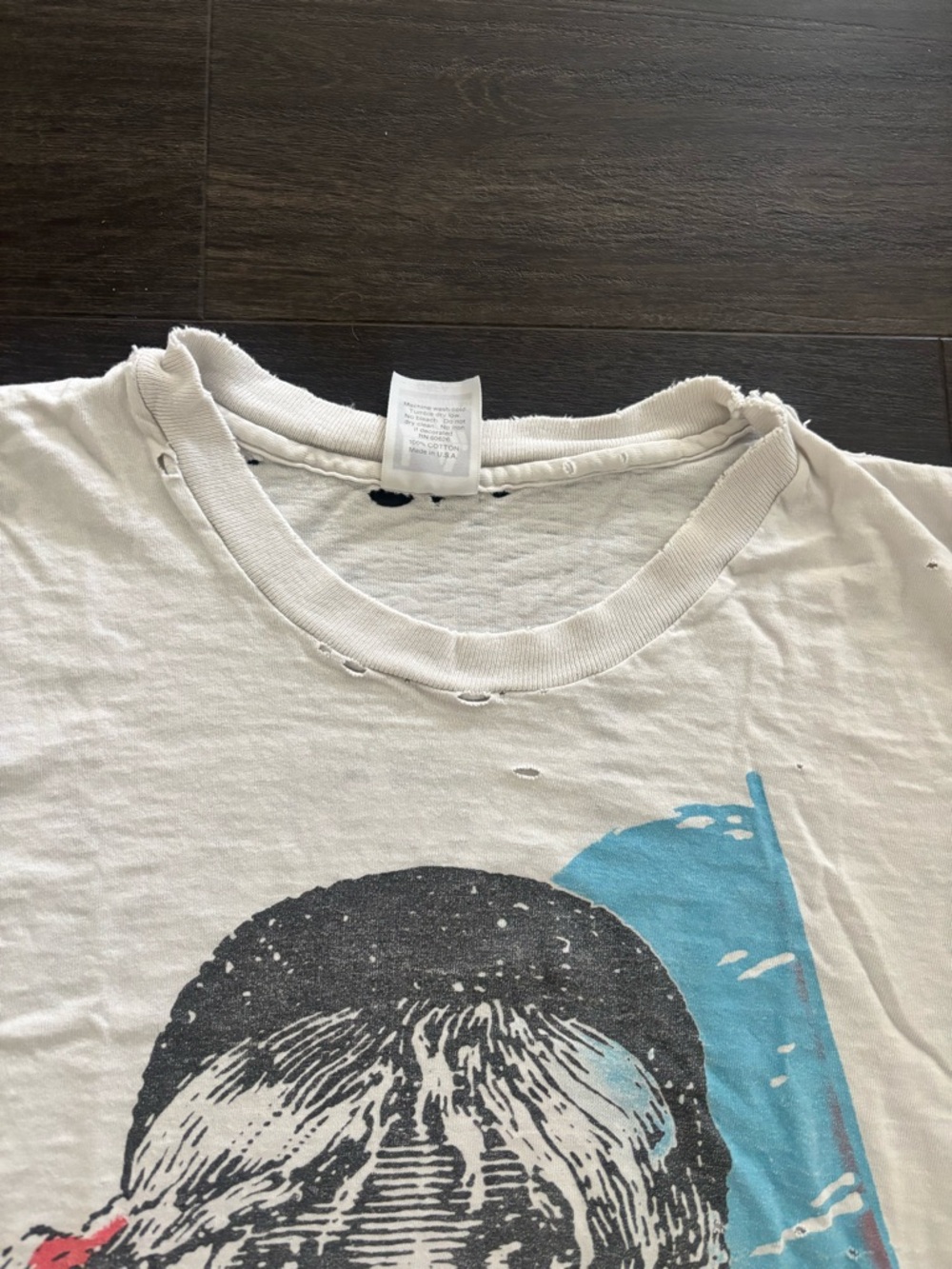 RARE Vintage 1986 Les Miserables French Novel Musical Movie Show Tshirt - Picture 3 of 8